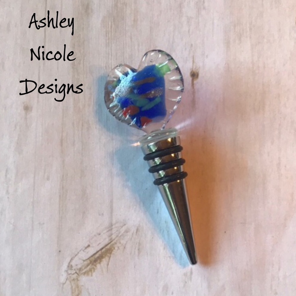 Ashley Nicole Designs Hand Crafted Bottle Stopper